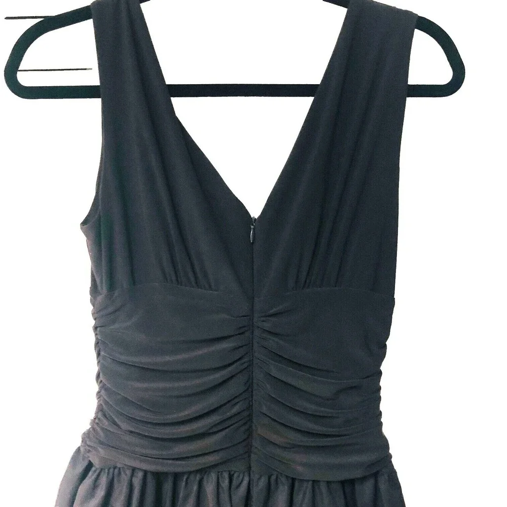Eliza J Fit & Flare Brown‎ Dress Minimalist Prom Cocktail HOCO Event Womens 10